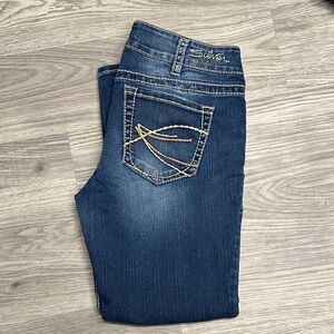 Silver Jeans Women's Dark Blue suki capri